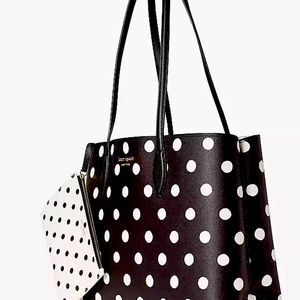Kate Spade ♠️ All Day Sunshine Dot Large Tote